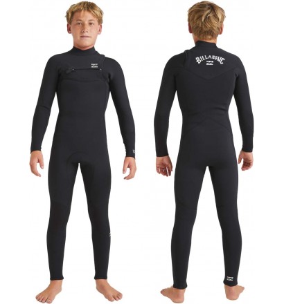 Fato Surf Billabong Foil Youth 4/3mm CZ Black