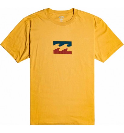 T-Shirt Billabong Team Wave Gold