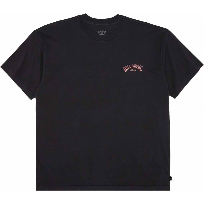 T-Shirt Van Billabong Collision Washed Black