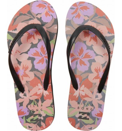 Chanclas Billabong Dama Black/Pink