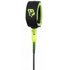 Leash de Surf Creatures Reliance Pro Black Lime