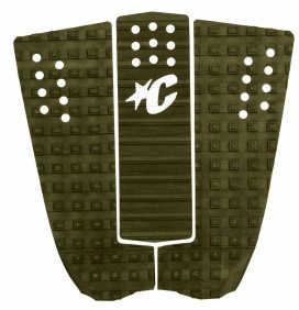 Surfboard tail pad Creatures Reliance III Dual Dark Olive