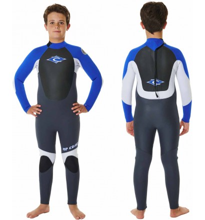 Traje de Neopreno Rip Curl Omega 4/3mm Junior Blue