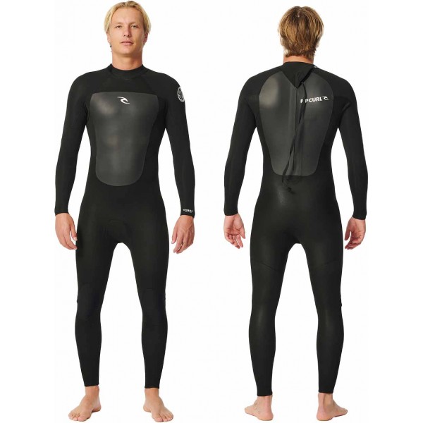 Imagén: 4/3mm Rip Curl Omega Wetsuit Black