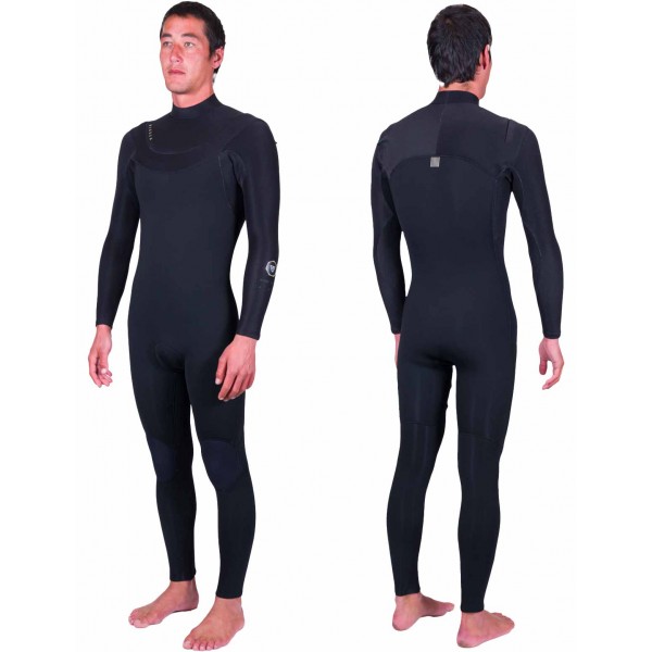 Imagén: Fato Surf Vissla New Seas 4/3mm Black