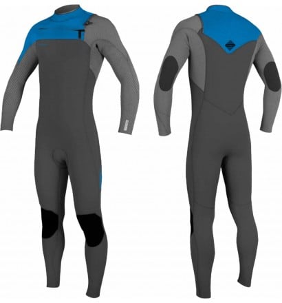 Wetsuit O´Neill Hyperfreak Youth 5/4mm+ Graph/Smoke/Baliblue