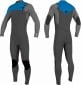 Wetsuit O´Neill Hyperfreak Youth 5/4mm+ Graph/Smoke/Baliblue