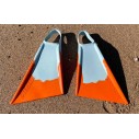 Pé de pato bodyboard Stealth S2 Pinnacle Blue/Sun Gold