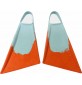 Stealth S2 Pinnacle Bodyboard Fins Blue/Sun Gold