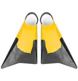 Pé de pato bodyboard Pride Vulcan V2 Yellow/Dark Grey/Black