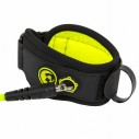 Leash für Bodyboard Pride Stretchfit biceps Fluro Yellow