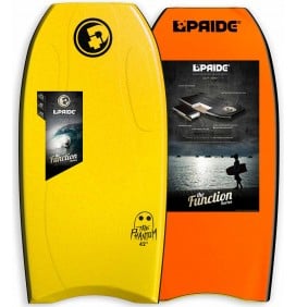 Tabel van bodyboard Trots Phantom