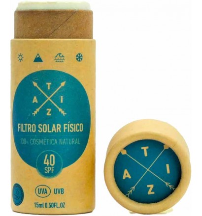 Stick solaire Tiza Naturel Blanc