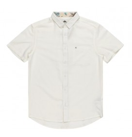 Chemise Quiksilver time box blanca