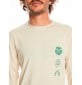 Camiseta Quicksilver Coastal Run oyster white