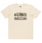 Camiseta quiksilver Tropical Rainbow beige