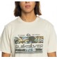 Camiseta quiksilver Tropical Rainbow beige