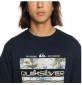 Camiseta quiksilver Tropical Rainbow blue