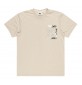 T-shirt Quiksilver Behind Wave beige