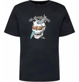 Camiseta quiksilver One Last Surf black