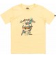 T-shirt quiksilver One Last Surf mellow yellow