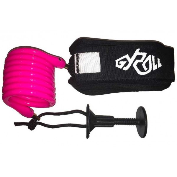 Imagén: Leash für bodyboard Gyroll Biceps Variable Strap Pink