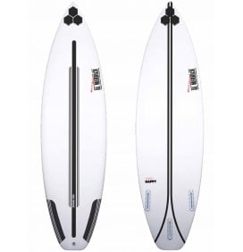 Surfplank Channel Island Zwart en Wit