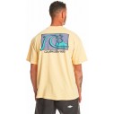 Tee Shirt quiksilver Take Us Back mellow yellow