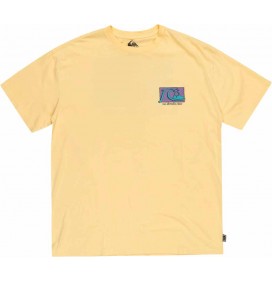 T-shirt quiksilver Take Us Back mellow yellow