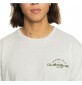 T-shirt Quiksilver arched type beige