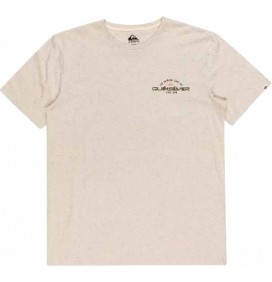 Camiseta quiksilver arched type beige