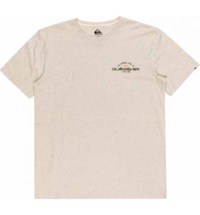 T-Shirt quiksilver arched type beige