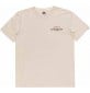 T-shirt Quiksilver arched type beige