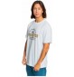 Camiseta quiksilver Floating around white