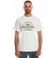 T-shirt quiksilver Floating around white