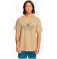 Camiseta quiksilver Floating around Beige