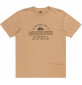 Camiseta quiksilver Floating around Beige