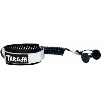 Bodyboard leash Thrash Biceps V-Grip Black And White