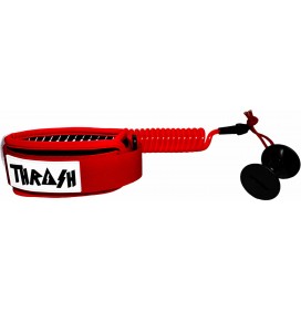 Leash bodyboard Thrash per I Bicipiti V-Grip Red