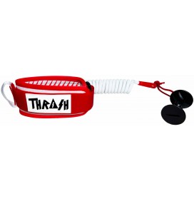 Leash de bodyboard Thrash Biceps V-Grip Red/White