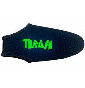 Calcetines de bodyboard Thrash Black/Fluro Green