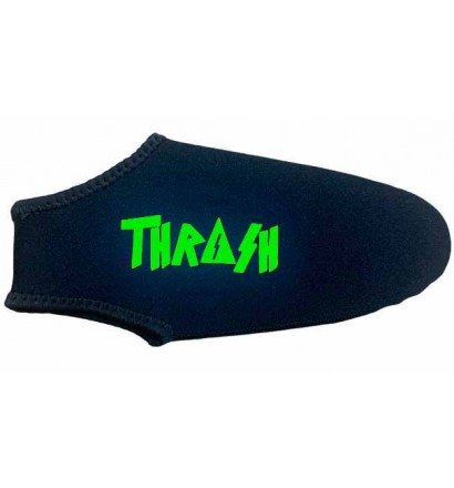 Calcetines de bodyboard Thrash Black/Fluro Green