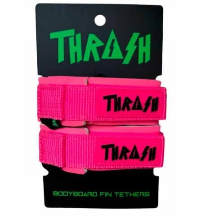 Fascetta blocca pinne Thrash V-Grip Black Logo White