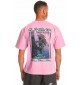 T-shirt quiksilver back flash violet