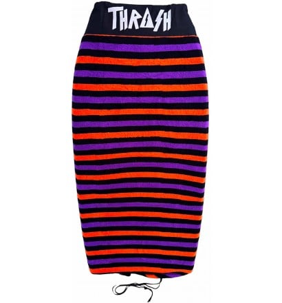 Thrash Stripe Stretch Sox bodyboard cover Orange/Black/Purple