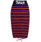 Thrash Stripe Stretch Sox bodyboard cover Orange/Black/Purple