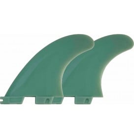 Dérives M-Fins Quad Rear Click Tab Light Green