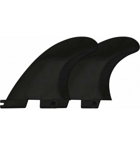 Kiel M-Fins Quad Rear Click Tab Black