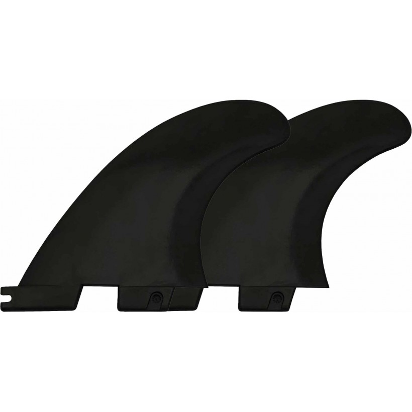 Dérives M-Fins Quad Rear Click Tab Black