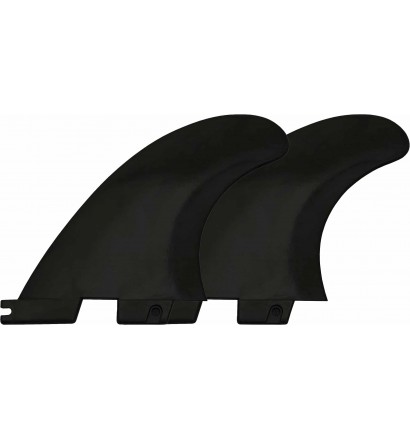 Dérives M-Fins Quad Rear Click Tab Black